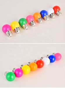 G45 E27 B22 0.5W 3000k प्लास्टिक रंग बल्ब एलईडी फिलामेंट लाइट लैंप बल्ब निर्माता - Product Image 4