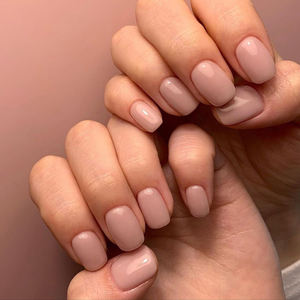 <span class=keywords><strong>Uñas</strong></span> Postizas Acrílicas Cortas para Niños, <span class=keywords><strong>Color</strong></span> Rosa Sólido, Elegantes, al por Mayor, con Empaque Privado - Product Image 3