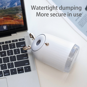 250ml USB Night <strong>Light</strong> Personal Desktop Humidifier Two Spray Modes <strong>Mini</strong> Aroma <strong>Diffuser</strong> for Home Car Colorful Bulb Hotel Outdoor - Product Image 4
