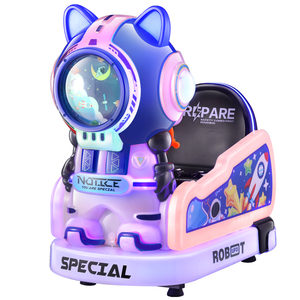 Centre commercial petits enfants balançoire électrique voiture Machine de jeu jeux à pièces Kiddie Ride jeux vidéo balançoire machine - Product Image 3