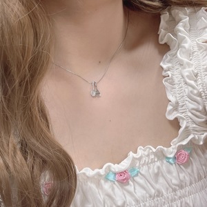 สร้อยคอจี้พู่เงินแท้ S925 ดีไซน์ Safe Wheat Road คอลเลคชั่นใหม่ระดับไฮเอนด์จากจีน ทรงเล็ก ใส่ได้ทั้งเอวและไหปลาร้า - Product Image 4