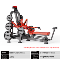 Équipement de musculation professionnel, tube de 80*80mm 3mm, presse à pectoraux plate, rameur assis, Pec Deck, appareils d'entraînement pour le dos, les fessiers et les jambes