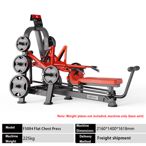 Equipo de gimnasio comercial, tubo de 80*80mm y 3mm de grosor, prensa de pecho plana, remo sentado, máquina de pecho, entrenadores de espalda, glúteos y piernas - Product Image 3