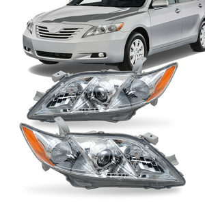 टोयोटा कैमरी 2007 के लिए प्रतिस्थापन हेडलाइट हाउसिंग जोड़ी 2009 2008 हमारे संस्करण पूर्ण सेट कोई बल्ब सफेद पृष्ठभूमि नहीं है - Product Image 1