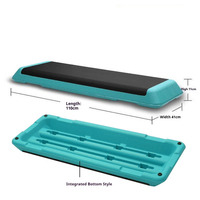 10cm 15cm 20cm Fitness Steppers 3 niveaux réglable aérobie étape gymnastique plate-forme exercice antidérapant conseil conseil