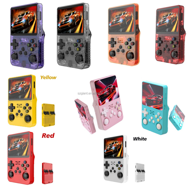 R36S Portable Original Arkos Pocket 3.5 Inch Video Game Player Classic 10000 Retro Games Handheld Handheld Game Console