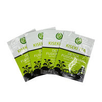 Lot de 500 sachets en plastique noir mat Mylar sachets en aluminium à fermeture éclair avec fenêtre transparente