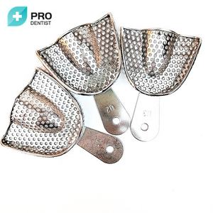 CE certificati tedesco ortodontico autoclavabile dentale GDC impressione vassoi edentula denti perforati strumenti chirurgici dentali - Product Image 5