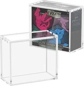 Estuche de exhibición de acrílico para Pokémon Elite Trainer Box, cubierta protectora transparente, solución de almacenamiento para coleccionistas, uso en escritorio - Product Image 3
