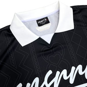 Maillots de football vintage streetwear personnalisés, polos de football en polyester respirant à séchage rapide pour hommes - Product Image 2