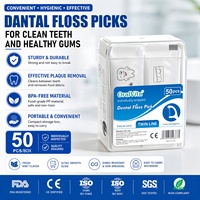 Hilo Dental Ecológico al por Mayor con Etiqueta Privada, Envasado Individualmente, Palillos de Dientes en Caja, Venta al por Mayor