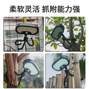 Lámpara LED Solar para Camping con Trípode, Portátil para Jardín y Patio - Product Image 4