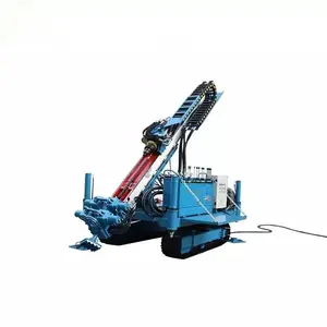 Fournisseur de la Chine Machine de forage diesel portable sur chenilles pour forage de surface Fabricant de forage d'ancre rocheuse