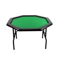 YH Vert Carte à jouer octogonale Table de poker pas cher