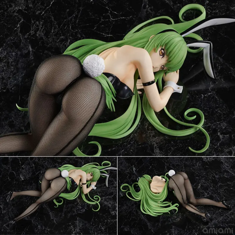 40cm FREEing B-STYLE Code Geass C.C. Sexy Anime Figure Lelouch of the Rebellion C.C. Bunny Girl Action Figure Adult Doll Toys