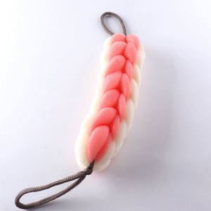 Long Strip Rubbing Bath Towel Back Pull Bath Strip Anti-scatter Bath Flower Bubble Net Mesh <b>Shower</b> Flower Holiday Gift - Product Image 4