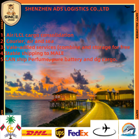 Tarifs d'expédition aérienne les moins chers de Shenzhen à Male, Maldives |   Agent professionnel de dédouanement