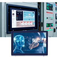 Panel PC Industrial Android Personalizado de Fábrica, Linux Ubuntu, Pantalla Táctil Capacitiva de 15.6 Pulgadas IP66, Resolución 1920x1080 1