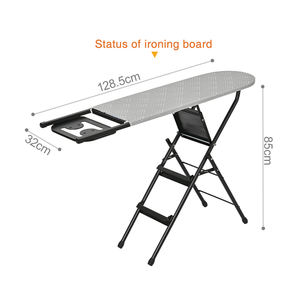 <span class=keywords><strong>Tabla</strong></span> <span class=keywords><strong>de</strong></span> <span class=keywords><strong>Planchar</strong></span> Tipo Escalera <span class=keywords><strong>de</strong></span> Diseño Plegable para el Hogar con Gran Capacidad <span class=keywords><strong>de</strong></span> Carga y Superficie <span class=keywords><strong>de</strong></span> Planchado Cómoda - Product Image 2