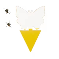 Piège à mouches en carton collant jaune à forte capacité de production, insecticide solide pour la lutte contre les insectes nuisibles dans les petites serres