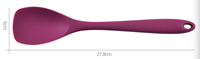 Ensemble de spatules en silicone, cuillères-réparteurs en caoutchouc résistantes à la chaleur, grattoirs flexibles antiadhésifs sans couture pour la pâtisserie et le mélange