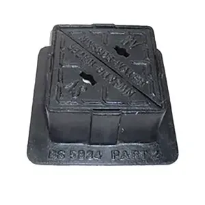 Servicio <span class=keywords><strong>de</strong></span> Fundición <span class=keywords><strong>de</strong></span> Tapas <span class=keywords><strong>de</strong></span> Alcantarilla Cuadradas <span class=keywords><strong>de</strong></span> Hierro Fundido EN124 <span class=keywords><strong>de</strong></span> 600*600, Adecuado para Carreteras, Residencias, Parques - Product Image 2