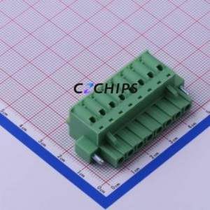 KF2EDGKDM-5.0-8P Plug-in Terminal Block P=5mm Connector Plug Screw Fixing 1x8P 5mm - Product Image 1