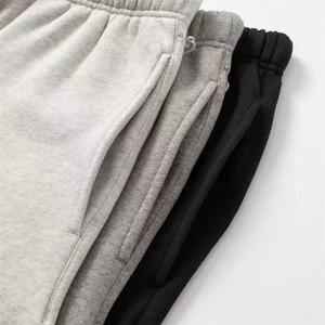 Pantalones Cortos de Algodón para Hombre High Street, Oversize, de Algodón Pesado, Estilo Deportivo, con Cordón Largo, Streetwear, Fear of Style, Foggy Shorts - Product Image 5