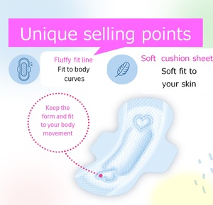 Toallas sanitarias femeninas Elis Regular Lady Care Material de 20.5 cm, fabricante de toallas sanitarias para mujeres, venta al por mayor. - Product Image 4
