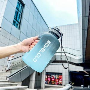 Customizable Large Capacity Summer PC Water Bottle Thermal Insulation <b>Straw</b> Cap Fitness Sports Travel Men Women Students Hikers - Product Image 4