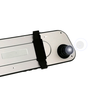 Espejo Dash Cam 1080 P 5 pulgadas de pantalla táctil Dash cámara frontal y trasera cámara con G-Sensor visión Nocturna cámara de marcha atrás - Product Image 4