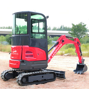 Mini-excavatrice sur chenilles compacte de 1800 kg, moteur hydraulique, pour usage domestique et agricole, livraison gratuite, 1,8 tonne - Product Image 5