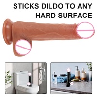 Realistischer Penis-Dildo-Vibrator für Frauen mit Teleskop-Rotation, Heizfunktion, G-Punkt-, Klitoris- und Analstimulation