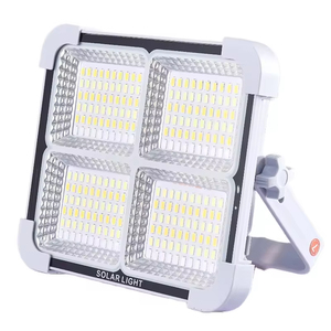 Outdoor Solar Camping Light Portable Mobile Multi-Function Usb Emergency and Removable <b>Battery</b> Rechargeable Solar Portable Flood - Product Image 1