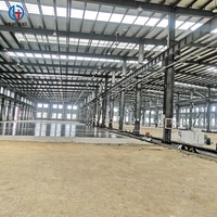 Fermes de toit structurelles en acier Atelier préfabriqué Entrepôt en acier