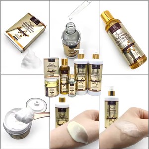 LANORIENT Coffret <span class=keywords><strong>Crème</strong></span>-Sérum <span class=keywords><strong>Visage</strong></span> Blanchissant Anti-Âge – Élimination des Rides, Réduction des Ridules et Pores, Atténuation de la Mélanine, <span class=keywords><strong>Hydratant</strong></span> pour la <span class=keywords><strong>Peau</strong></span> - Product Image 2