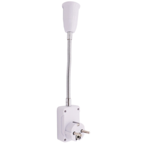 E27 Mở Rộng 30Cm LED Ánh Sáng Bóng Đèn Đèn Cơ Sở Vít EU/Anh Cắm Ổ Cắm <span class=keywords><strong>Adapter</strong></span> Chủ Chuyển Đổi - Product Image 3