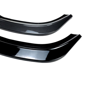 Bmw Front <b>Lip</b> Bumper <b>Splitter</b> Piano Black Carbon Fiber Texture For 1 Series F40 2020+ Exterior Modification - Product Image 5