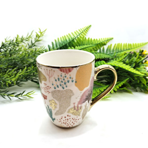 <span class=keywords><strong>Tazas</strong></span> de Café Personalizadas <span class=keywords><strong>con</strong></span> Impresión Completa a <span class=keywords><strong>Precio</strong></span> de Fábrica, Taza de Té de Cerámica Dorada <span class=keywords><strong>con</strong></span> Borde y Asa Dorados, Taza de Café de Porcelana - Product Image 3
