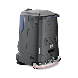 Robot laveur de sols sans pilote Seneo, entièrement automatique, avec fonctions de lavage, de serpillière et d'aspiration, contrôlé par application, recharge automatique pour le nettoyage intérieur. - Product Image 1