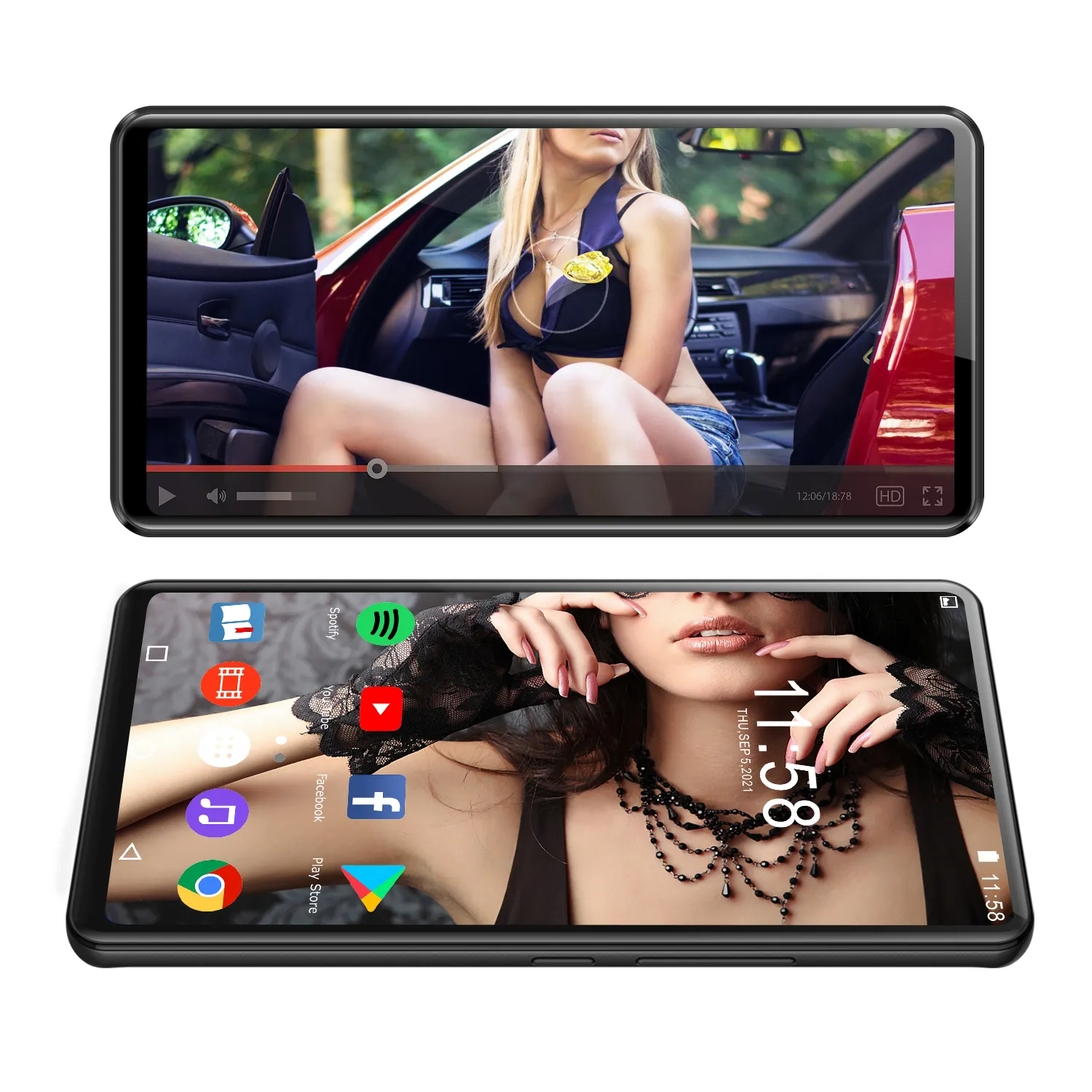 S21 Bt Touchscreen 6 Zoll BT WIFI Android Home Office Erholung neuer Film kostenloser Download sexy Videos mp3 <span class=keywords><strong>mp4</strong></span> Player