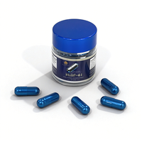 Complément de vitalité masculine : Capsules de soutien à la santé, mélange à base de plantes pour l'énergie – Pilules bleues pour hommes