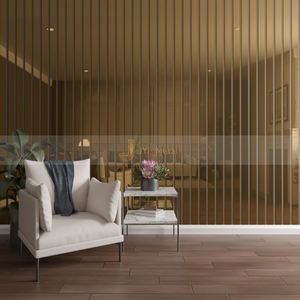 Perfil de Panel Acanalado de Acero Inoxidable LL293, Rejilla Metálica Dorada Tipo Espejo, Moldura Decorativa para Azulejos, Resistente al Agua, para Interiores de Apartamentos - Product Image 6