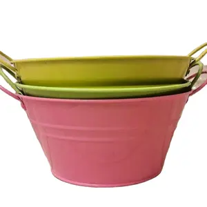 Kim Loại Plant Pot Sản Phẩm Làm Vườn Bán Buôn