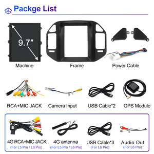 Lehx <span class=keywords><strong>Android</strong></span> 12 đài phát thanh xe cho MITSUBISHI PAJERO V60 68 v73 1999-2006 Tesla phong cách 2DIN Stereo Carplay Navigation xe DVD Player - Product Image 6
