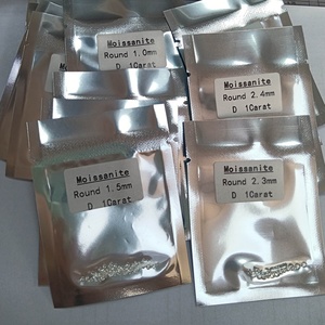 เพชรสังเคราะห์ขายส่ง ขนาด 1.0 มม. ถึง 2.9 มม. เมลี มอยส์ซาไนต์ ราคาต่อกะรัต สำหรับทำเครื่องประดับ - Product Image 6