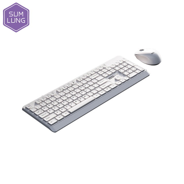 In Stock Lenovo KN260 Wireless Keyboard Suite-104 key 2.4G+Connection Intelligent Sleep Mode Multi-System For Gaming & Office