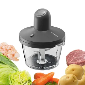 Meilleure vente machine polyvalente 2L hachoir à viande électrique puissant hachoir coupeur trancheuse à viande entièrement automatique