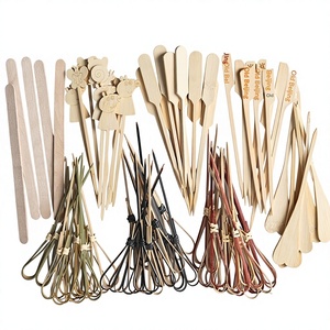 ไม้ไผ่เคลือบน้ำตาลลายการ์ตูนน่ารัก ขนาดเล็ก สำหรับทำขนมเด็ก แบบใช้แล้วทิ้ง ทันสมัย - Product Image 1