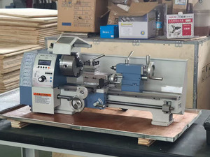 210V Hướng dẫn sử dụng máy tiện ngang nhẹ thuận tiện cho chế biến phôi nhỏ dụng cụ công nghiệp sử dụng điều kiện 220V - Product Image 4